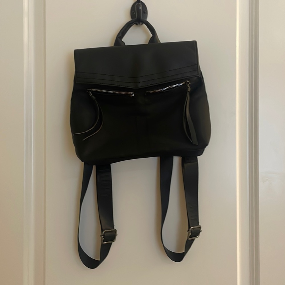 Botkier New York Black Nylon Trigger Mini Backpack